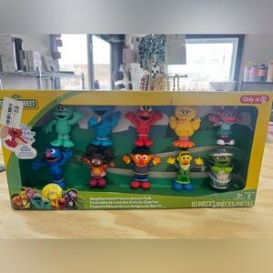 Sesame Street Colorful Character Playset